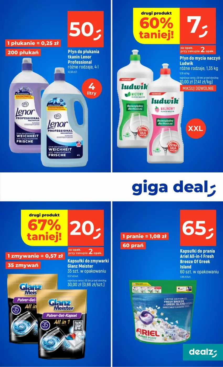 Gazetka promocyjna Dealz - NOWA GAZETKA - ważna 05.02 do 11.02.2026 - strona 29 - produkty: Fa, Lenor, LG, Ludwik