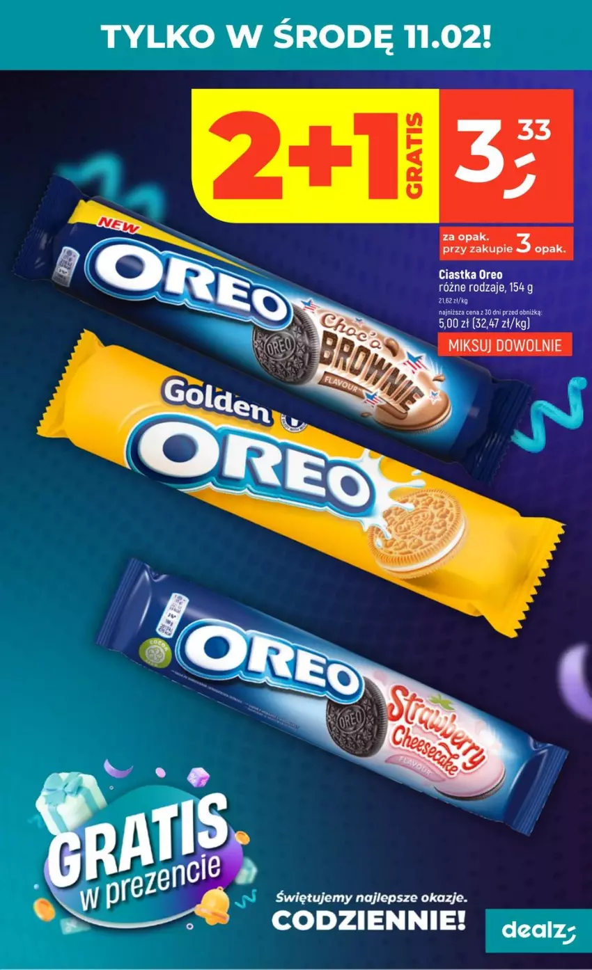 Gazetka promocyjna Dealz - NOWA GAZETKA - ważna 05.02 do 11.02.2026 - strona 7 - produkty: Ciastka, Oreo