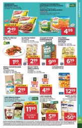 Gazetka promocyjna Stokrotka - Supermarket - Gazetka - ważna od 24.07 do 24.07.2024 - strona 17 - produkty: Piec, Naleśniki, Marchewka, Warzywa, Sos, Ser, Kupiec, Ryba po grecku, Ryba, Hamburger, SEKO, Wafle, Tarta, Lody, Burger, Morliny, Owoce, Kluski na parze, Bułka tarta, Alpro, Gaga, Napój, Bułka, Mięso, Szpinak, Hortex