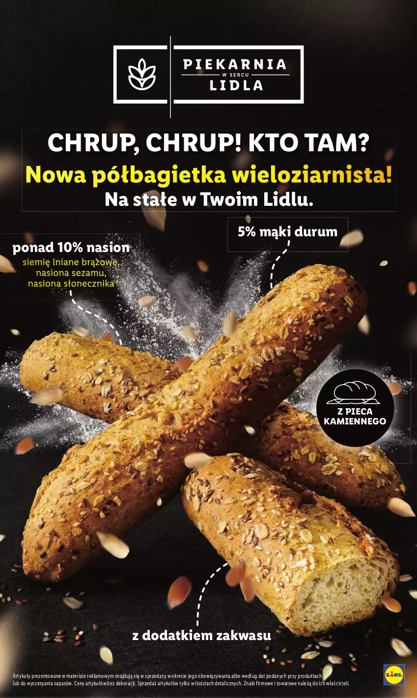 Gazetka promocyjna Lidl - GAZETKA - ważna 27.06 do 29.06.2022 - strona 59 - produkty: Bagietka, Piec, Półbagietka, Rum, Sezam