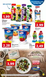 Gazetka promocyjna Lidl - GAZETKA - Gazetka - ważna od 29.06 do 29.06.2022 - strona 17 - produkty: Ser, Por, Jogurt owocowy, Zott, Jogurt, Ananas, Sałat, Serek, Pilos, Owoce, Jogurt pitny, Kokos, Monte