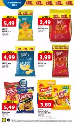Gazetka promocyjna Lidl - GAZETKA - Gazetka - ważna od 29.06 do 29.06.2022 - strona 32 - produkty: Lajkonik, Por, Chipsy, Tortilla, Precle, Crunchips, Precelki, Fa