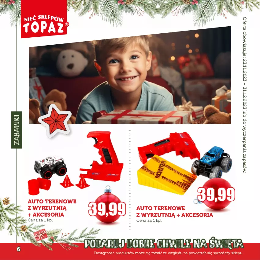 Gazetka promocyjna Topaz - Gazetka - ważna 30.11 do 31.12.2023 - strona 6