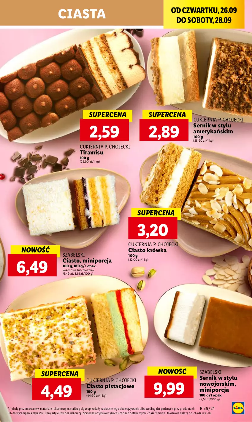 Gazetka promocyjna Lidl - GAZETKA - ważna 26.09 do 28.09.2024 - strona 29 - produkty: Cukier, Kokos, Por, Ser