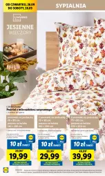 Gazetka promocyjna Lidl - GAZETKA - Gazetka - ważna od 28.09 do 28.09.2024 - strona 22 - produkty: Sypialnia, Ivar, Pościel, Poszewka