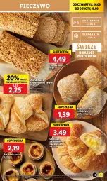 Gazetka promocyjna Lidl - GAZETKA - Gazetka - ważna od 28.09 do 28.09.2024 - strona 27 - produkty: Piec, Ser, Por, Croissant, Pieczywo, Chleb, Bułka