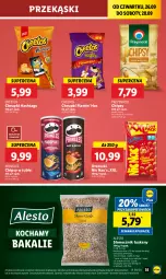 Gazetka promocyjna Lidl - GAZETKA - Gazetka - ważna od 28.09 do 28.09.2024 - strona 41 - produkty: Cebula, Cheetos, Koc, Orzeszki, Chipsy, Chrupki, Przysnacki, Pringles, Masło