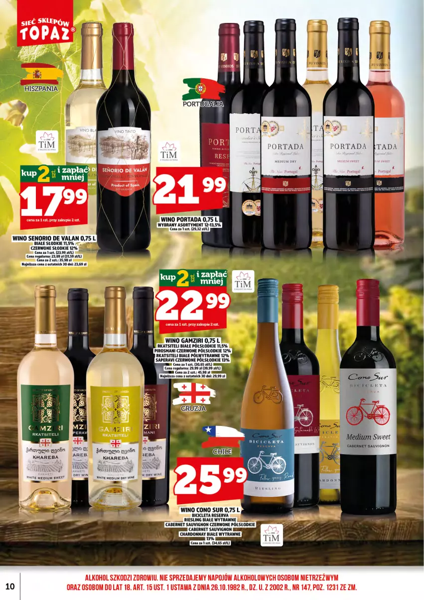 Gazetka promocyjna Topaz - Gazetka - ważna 16.10 do 31.10.2026 - strona 12 - produkty: Por, Portada, Top