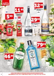 Gazetka promocyjna Topaz - Gazetka - Gazetka - ważna od 31.10 do 31.10.2026 - strona 6 - produkty: Biały Bocian, Gin, Wódka, Limonka, Napój