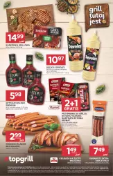 Gazetka promocyjna Stokrotka - Supermarket - Gazetka - ważna od 16.07 do 16.07.2025 - strona 10 - produkty: Ketchup, Prymat, Warzywa, Sos, Sok, Gra, Kiełbaski śląskie, Sokołów, Tarczyński, Owoce, Kabanos, Grill, Kiełbasa, Mięso, NOWAK