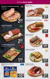 Gazetka promocyjna Stokrotka - Market - Gazetka - ważna od 24.08 do 24.08.2022 - strona 2 - produkty: Piec, Polędwica, Sok, Sokołów, Parówki, Duda, Szynka, Boczek, Kiełbasa, Berlinki, HP