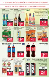 Gazetka promocyjna Stokrotka - Market - Gazetka - ważna od 24.08 do 24.08.2022 - strona 9 - produkty: Piwa, Piwo, Sok, Por, Gra, Napój energetyczny, Somersby, Beskidzki, Chipsy, Mirinda, Lack, Pepsi, Fortuna, Tymbark, Napój