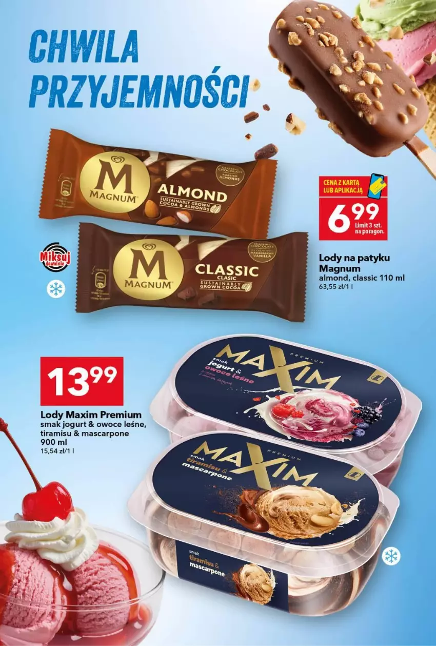 Gazetka promocyjna Lewiatan - Gazetka ogólnopolska - ważna 02.07 do 08.07.2026 - strona 6 - produkty: Jogurt, Lody, Mascarpone, Owoce