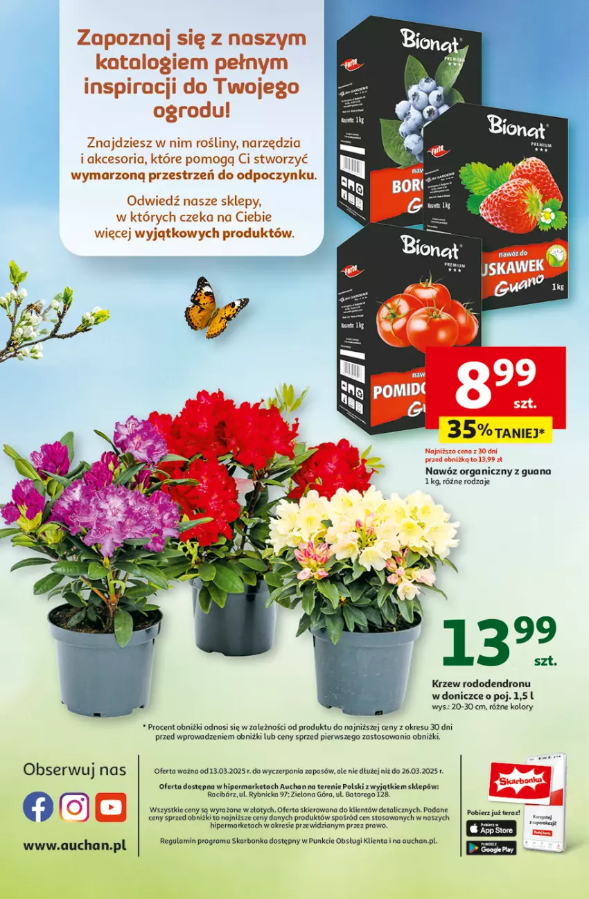 Gazetka promocyjna Auchan - Ogród pełen życia Hipermarket - ważna 13.03 do 26.03.2025 - strona 12 - produkty: Gra, Nawóz, Tera