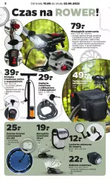 Gazetka promocyjna Netto - Gazetka non food 15.06-22.06 - Gazetka - ważna od 22.06 do 22.06.2022 - strona 2 - produkty: Top, Noż, Mop, Głośnik, Pompka, Silan, Torba, Rower, Bateria, Podkład