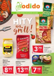 Gazetka promocyjna Odido - HITY na grill! - Gazetka - ważna od 05.05 do 05.05.2022 - strona 1 - produkty: Majonez, Sok, Ser, Sokołów, Winiary, Camembert, Przysnacki, Hochland, Grill, Kiełbasa, Kiełbasa śląska