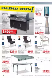 Gazetka promocyjna Makro - [Oferta promocyjna] Artykuły spożywcze i przemysłowe - Gazetka - ważna od 22.08 do 22.08.2022 - strona 22 - produkty: Piec, Mus, Stół, Markiza, Parasol, Girlanda, Pizza, Krzesło, Fotel, Grill, Poduszka, Grill gazowy, Kokos