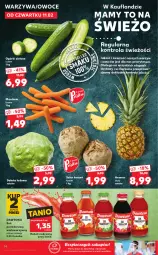 Gazetka promocyjna Kaufland - OFERTA TYGODNIA - Gazetka - ważna od 17.02 do 17.02.2021 - strona 14 - produkty: Piec, Dawtona, Warzywa, Sok, BIC, Seler korzeń, Sałata lodowa, Ananas, Sałat, Sok pomidorowy, Owoce