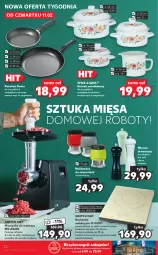 Gazetka promocyjna Kaufland - OFERTA TYGODNIA - Gazetka - ważna od 17.02 do 17.02.2021 - strona 52 - produkty: Piec, Noż, Garnek, Maszynka do mielenia, Młynek, Tera, Szynka, Pieprz, Robot, Maszynka, Patelnia, Fa