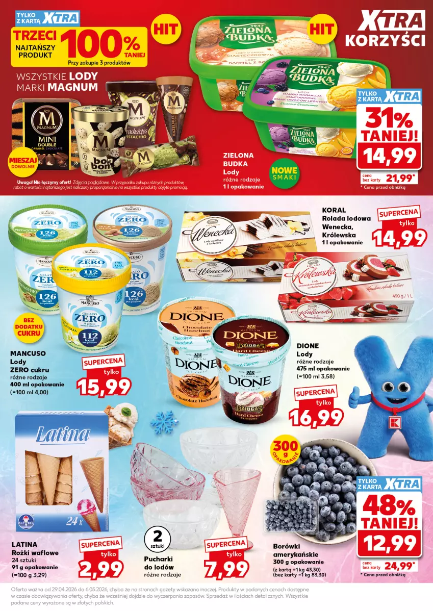 Gazetka promocyjna Kaufland - Mocny Start - ważna 04.05 do 06.05.2026 - strona 11 - produkty: Lody, Rolada