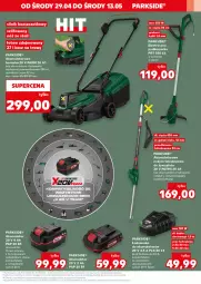 Gazetka promocyjna Kaufland - Mocny Start - Gazetka - ważna od 06.05 do 06.05.2026 - strona 29 - produkty: Parkside, Teleskop, Ser, Noż, Nożyce, Warka, Kasza, Kosiarka, Akumulator, LG