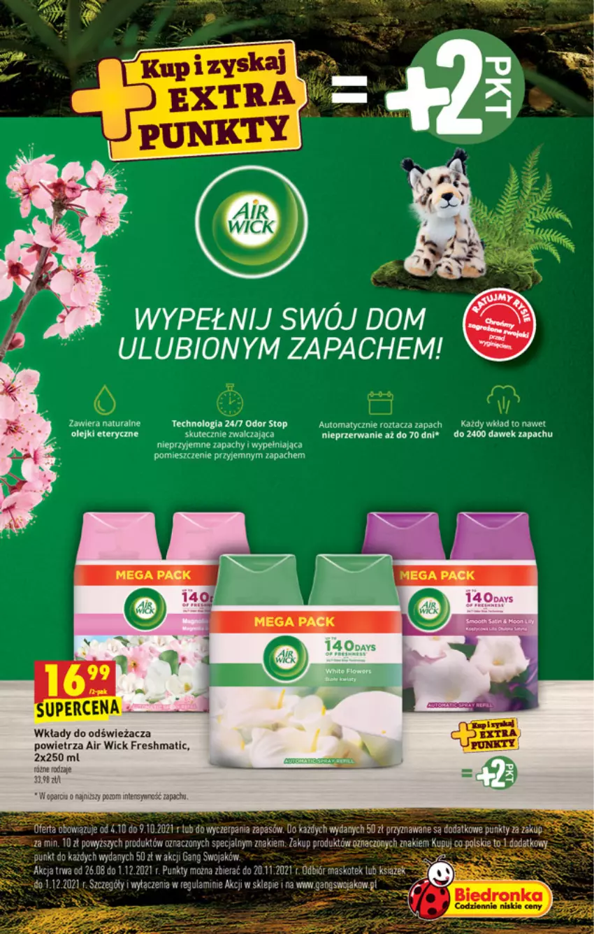 Gazetka promocyjna Biedronka - W tym tygodniu - ważna 04.10 do 09.10.2021 - strona 13 - produkty: Air Wick, Top