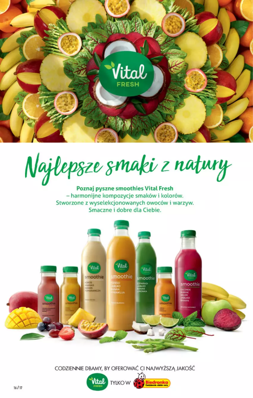 Gazetka promocyjna Biedronka - W tym tygodniu - ważna 04.10 do 09.10.2021 - strona 16 - produkty: Smoothie