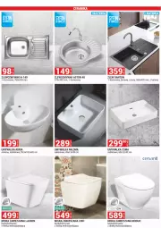 Gazetka promocyjna Merkury Market - Dębica, Jasło, Kraków, Rzeszów, Sanok, Tarnobrzeg, Żywiec - Gazetka - ważna od 31.07 do 31.07.2021 - strona 43 - produkty: Zlew, Zlewozmywak, Laur, Bateria, Umywalka, Cersanit, Miska
