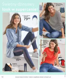 Gazetka promocyjna Bonprix - MODA DŻINSOWA, KTÓRĄ POKOCHASZ! - Gazetka - ważna od 08.08 do 08.08.2021 - strona 20 - produkty: Długi shirt, Gin, Legginsy, Fa
