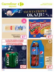 Gazetka promocyjna Carrefour - Gazetka Globi - Gazetka - ważna od 24.12 do 24.12.2021 - strona 2 - produkty: Piwa, Piwo, Ser, Gra, 7up, Pepsi max, Chipsy, Mirinda, Pepsi, Napój gazowany, Crunchips, Napój, Lech Premium