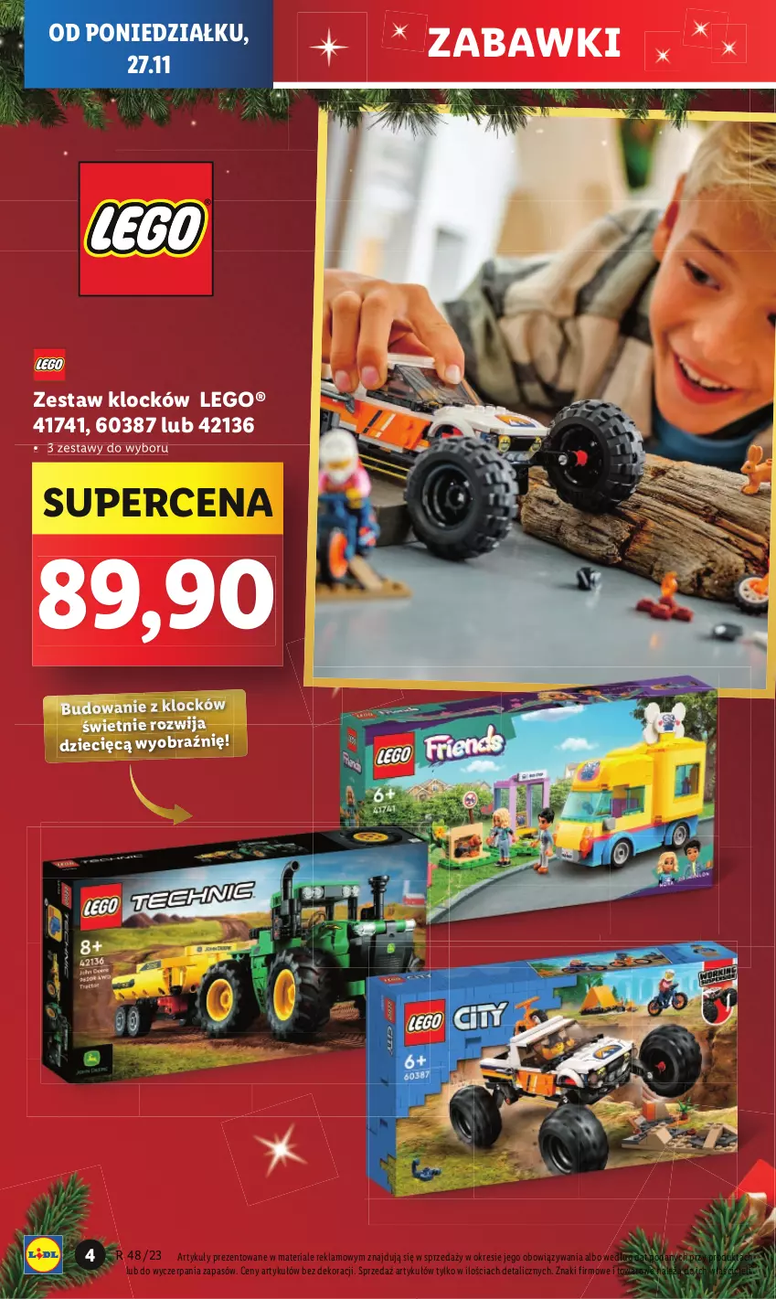 Gazetka promocyjna Lidl - GAZETKA - ważna 27.11 do 02.12.2023 - strona 6 - produkty: Dzieci, LEGO
