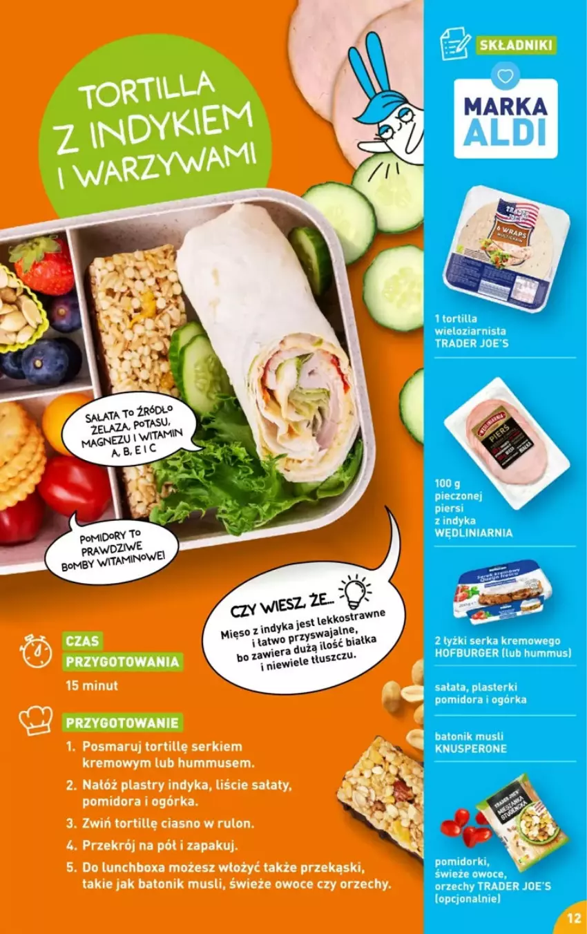 Gazetka promocyjna Aldi - ważna 02.04 do 07.10.2025 - strona 4 - produkty: Baton, Burger, Hofburger, Hummus, LG, Mus, Owoce, Piec, Plasterki, Sałat, Ser, Tonik