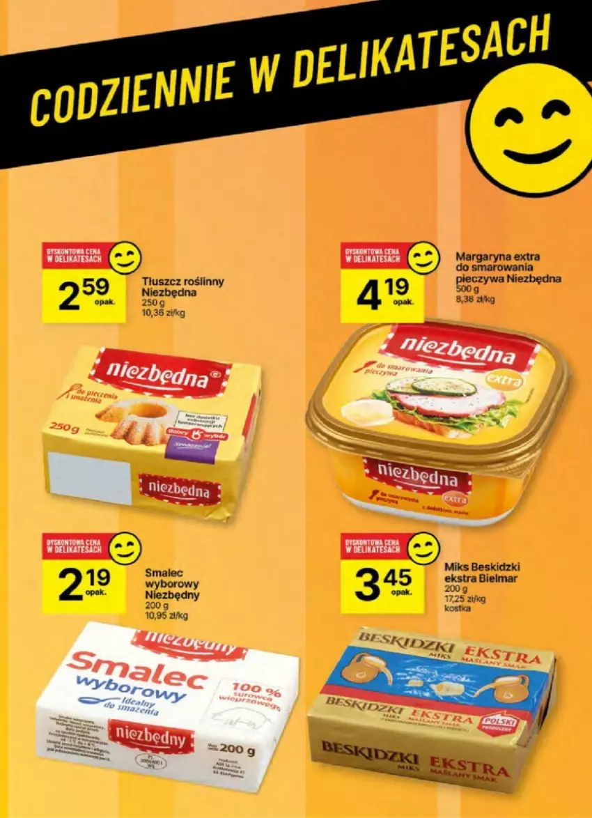 Gazetka promocyjna Delikatesy Centrum - ważna 31.10 do 06.11.2024 - strona 42 - produkty: Beskidzki, Margaryna, Piec, Smalec, Tłuszcz roślinny