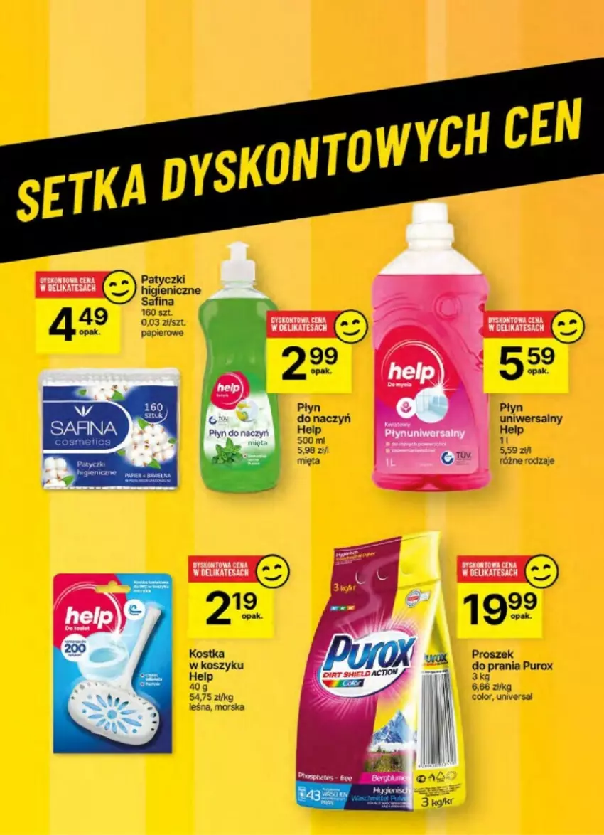 Gazetka promocyjna Delikatesy Centrum - ważna 31.10 do 06.11.2024 - strona 52 - produkty: Kosz, Papier, Pur