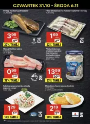 Gazetka promocyjna Delikatesy Centrum - Gazetka - ważna od 06.11 do 06.11.2024 - strona 13 - produkty: Piec, Glazura, Sałatka, Ser, Lion, Sałat, Pieczarka, Kapustą, Pstrąg, Pstrąg wędzony, Mintaj, Lazur, Lisner, Fa