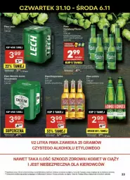 Gazetka promocyjna Delikatesy Centrum - Gazetka - ważna od 06.11 do 06.11.2024 - strona 27 - produkty: Piwa, Piwo, Piec, Rum, Koc, Gra, Tera, Desperados, Okocim