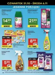 Gazetka promocyjna Delikatesy Centrum - Gazetka - ważna od 06.11 do 06.11.2024 - strona 28 - produkty: Rum, Air Wick, Presto, Odświeżacz powietrza, Kostka do wc