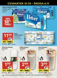 Gazetka promocyjna Delikatesy Centrum - Gazetka - ważna od 06.11 do 06.11.2024 - strona 35 - produkty: Rum, Papier, Velvet, Znicz, Foxy, Olej, Wkład olejowy