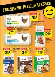 Gazetka promocyjna Delikatesy Centrum - Gazetka - ważna od 06.11 do 06.11.2024 - strona 44 - produkty: Jaja, Płatki owsiane, Sarita