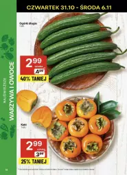 Gazetka promocyjna Delikatesy Centrum - Gazetka - ważna od 06.11 do 06.11.2024 - strona 6 - produkty: Warzywa, Warzywa i owoce, Owoce
