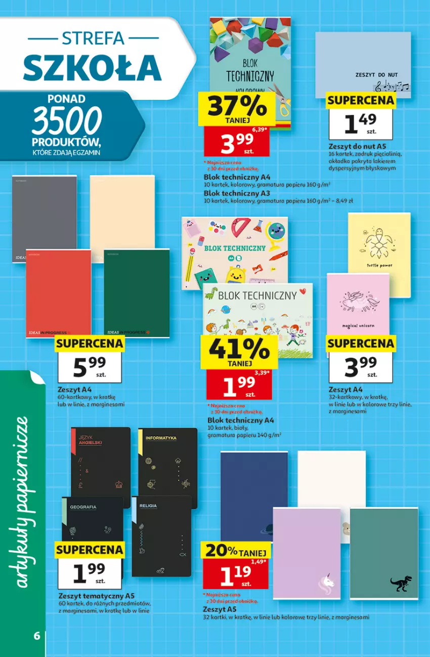 Gazetka promocyjna Auchan - 30 Lat Hipermarket - ważna 23.07 do 29.07.2026 - strona 6 - produkty: Fa, Gin, Gra, Lakier, Papier, Rama