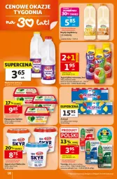 Gazetka promocyjna Auchan - 30 Lat Hipermarket - Gazetka - ważna od 29.07 do 29.07.2026 - strona 18 - produkty: Isla, Twaróg, Jogurt, Mlekovita, Actimel, Optima, Margaryna, Napój, Jogurt pitny, Mleko