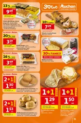 Gazetka promocyjna Auchan - 30 Lat Hipermarket - Gazetka - ważna od 29.07 do 29.07.2026 - strona 21 - produkty: Strucla, Sezam, Burger, Babka, Bułka