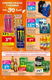 Gazetka promocyjna Auchan - 30 Lat Hipermarket - Gazetka - ważna od 29.07 do 29.07.2026 - strona 22 - produkty: Piwo, Książęce, Nałęczowianka, Koc, Pepsi max, Namysłów, Pepsi, Napój gazowany, Napój niegazowany, Woda, Okocim, Napój, Nestea