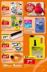 Gazetka promocyjna Auchan - 30 Lat Hipermarket - Gazetka - ważna od 29.07 do 29.07.2026 - strona 35 - produkty: Sos, Por, Gry, Energizer, LANA, Baterie alkaliczne, Moda, Preparat do czyszczenia, Płyn do szyb, LG, K2, Fa