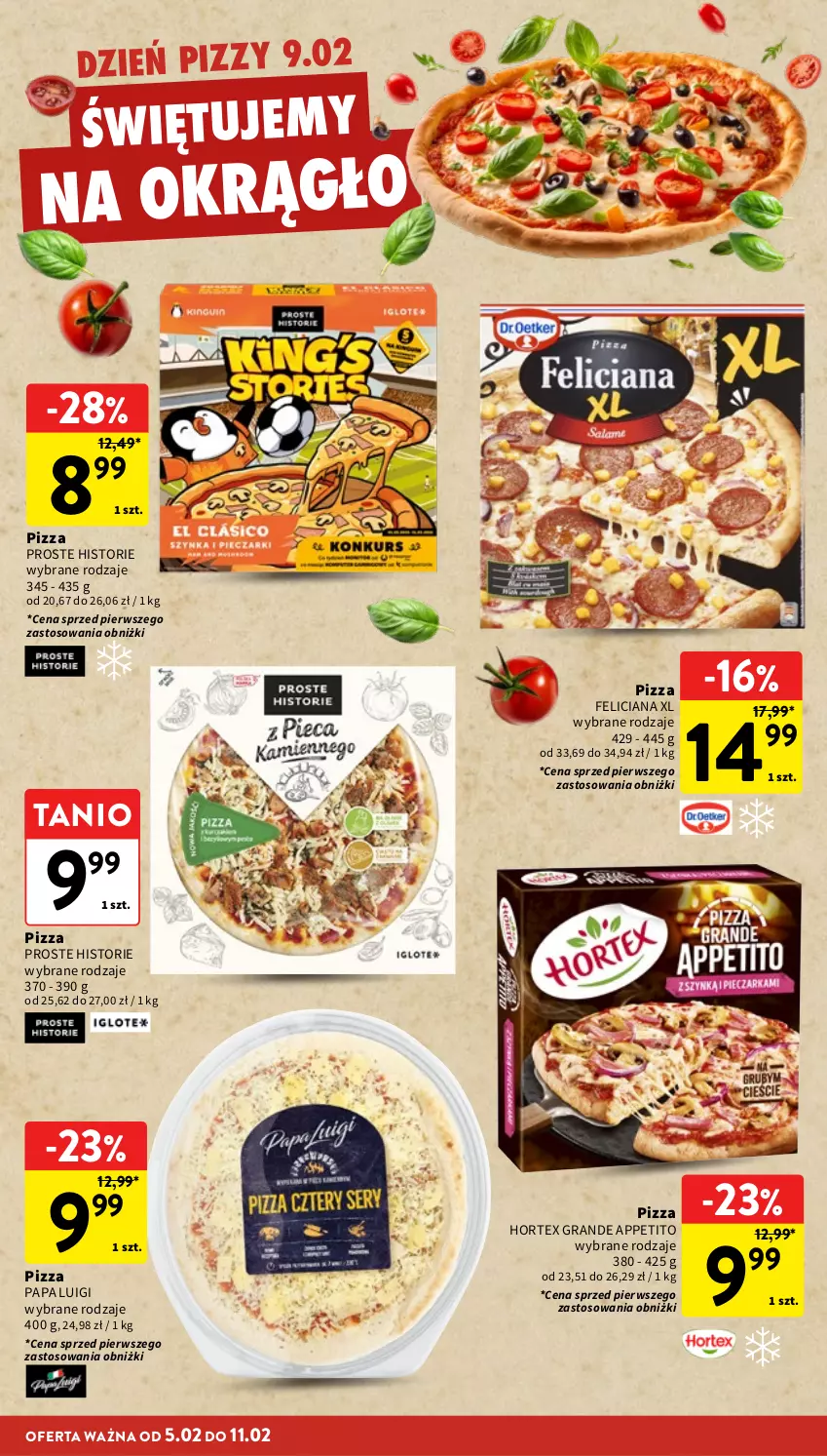 Gazetka promocyjna Intermarche - Gazetka promocyjna - ważna 05.02 do 11.02.2026 - strona 24 - produkty: Feliciana, Gra, Hortex, Pizza