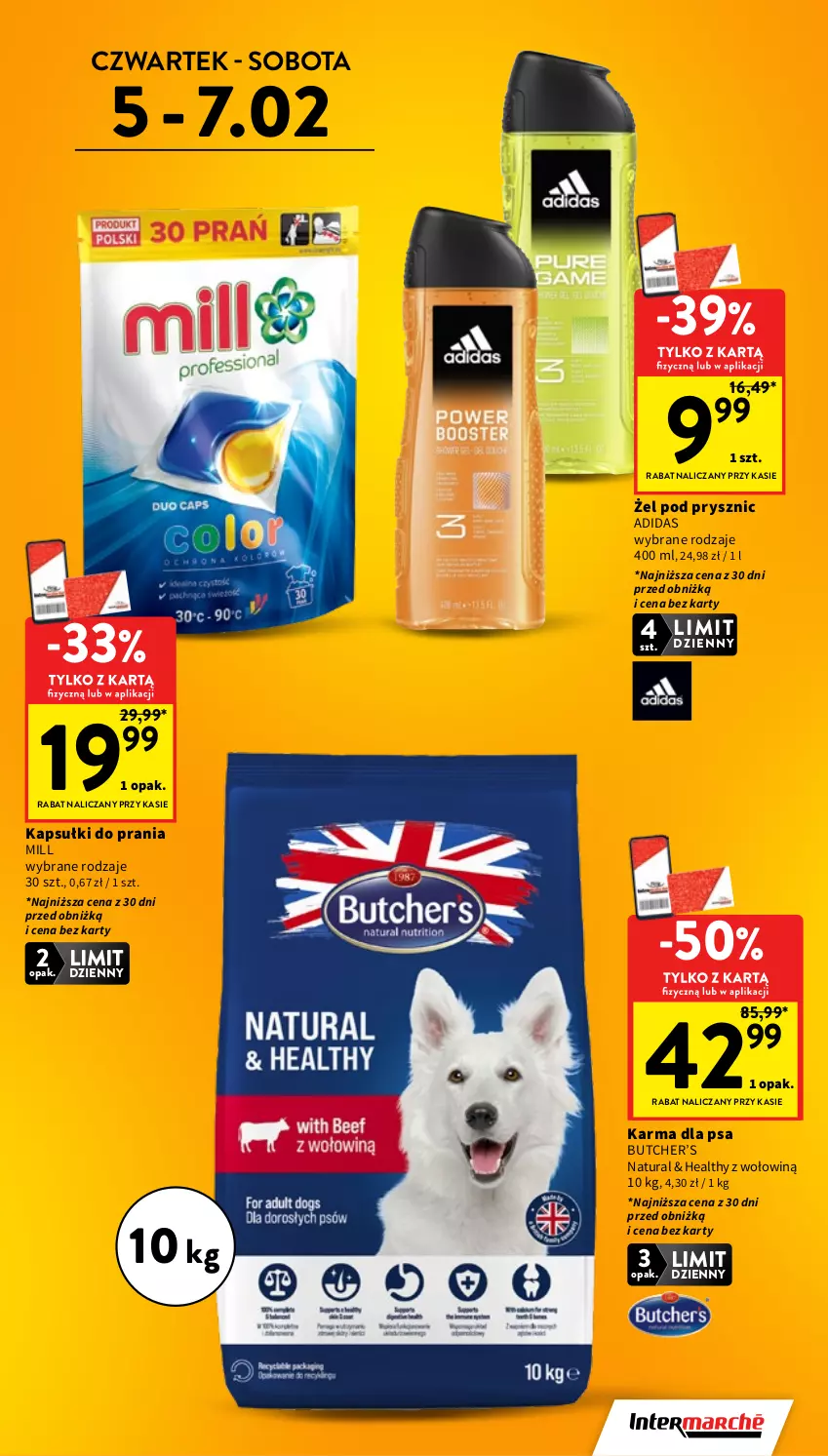 Gazetka promocyjna Intermarche - Gazetka promocyjna - ważna 05.02 do 11.02.2026 - strona 5 - produkty: Adidas, Kapsułki do prania