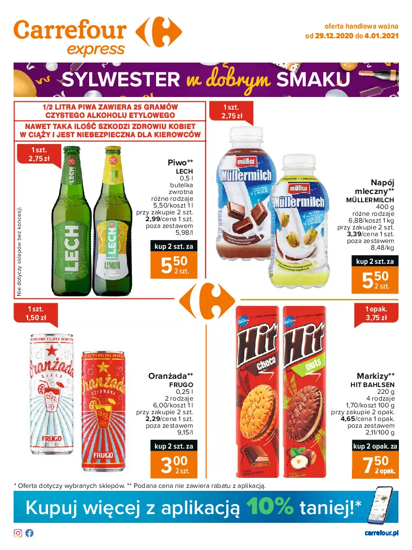 Gazetka promocyjna Carrefour - express - ważna 29.12.2020 do 04.01.2021 - strona 1