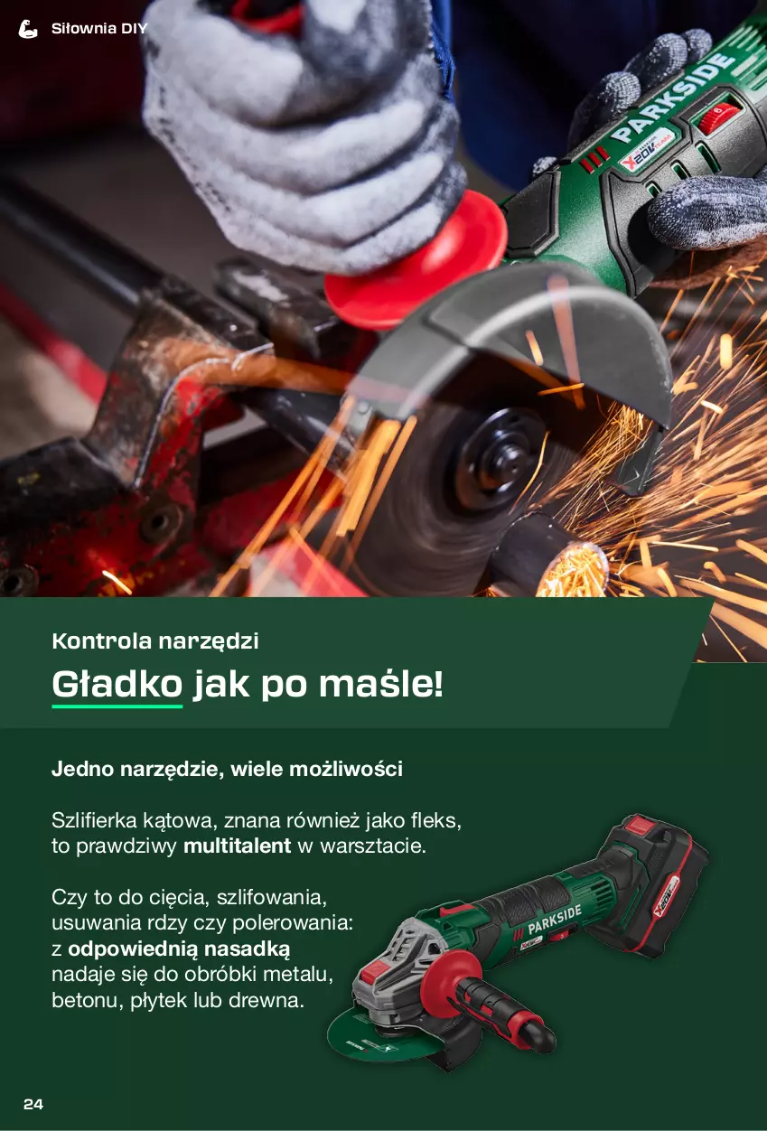 Gazetka promocyjna Kaufland - Kaufland - ważna 04.09 do 01.10.2025 - strona 24 - produkty: Szlifierka, Szlifierka kątowa