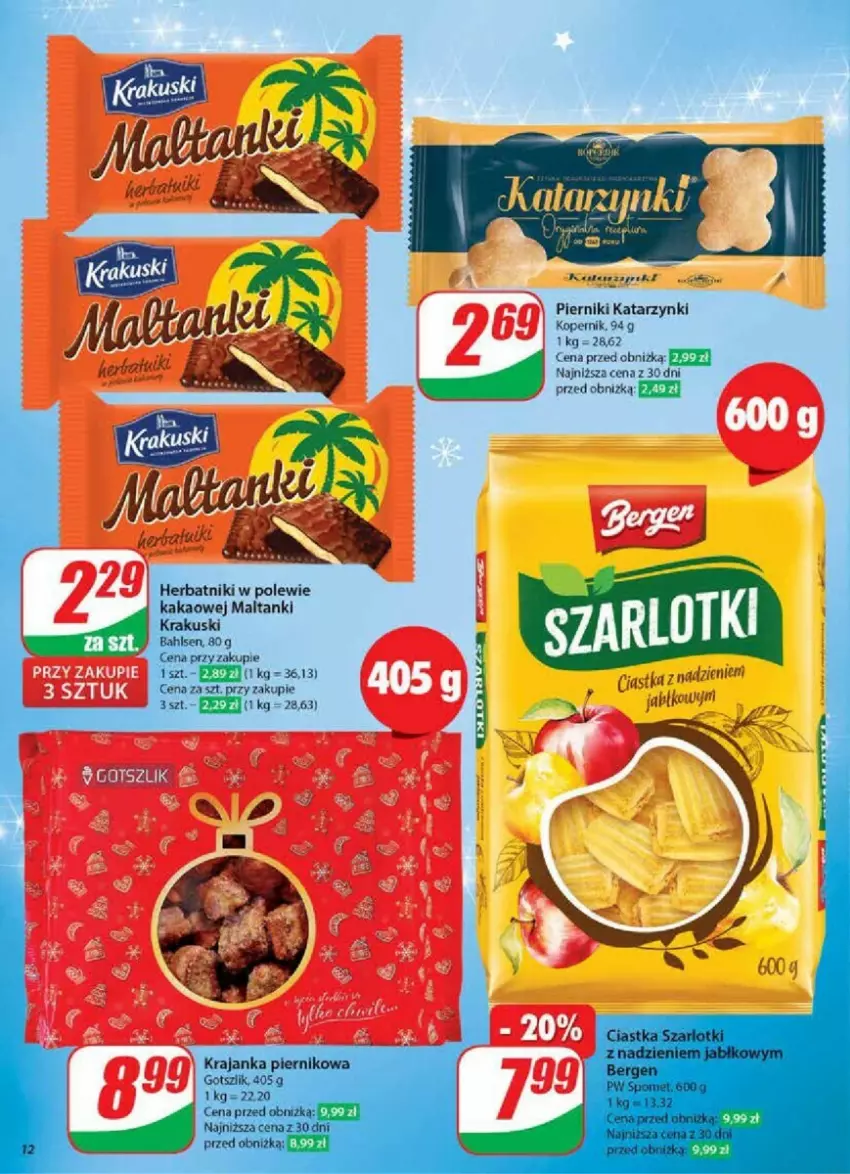 Gazetka promocyjna Dino - ważna 11.12 do 17.12.2024 - strona 4 - produkty: Piernik